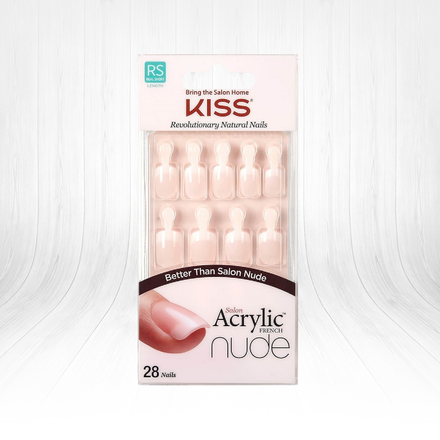 Kiss Salon Acrylic French Nude Takma Tırnak KAN